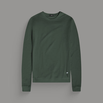 Cumulus Crew Pullover - Moss