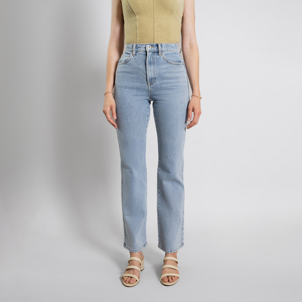 custom bootcut jeans vintage model Alizee in Vintage Gin