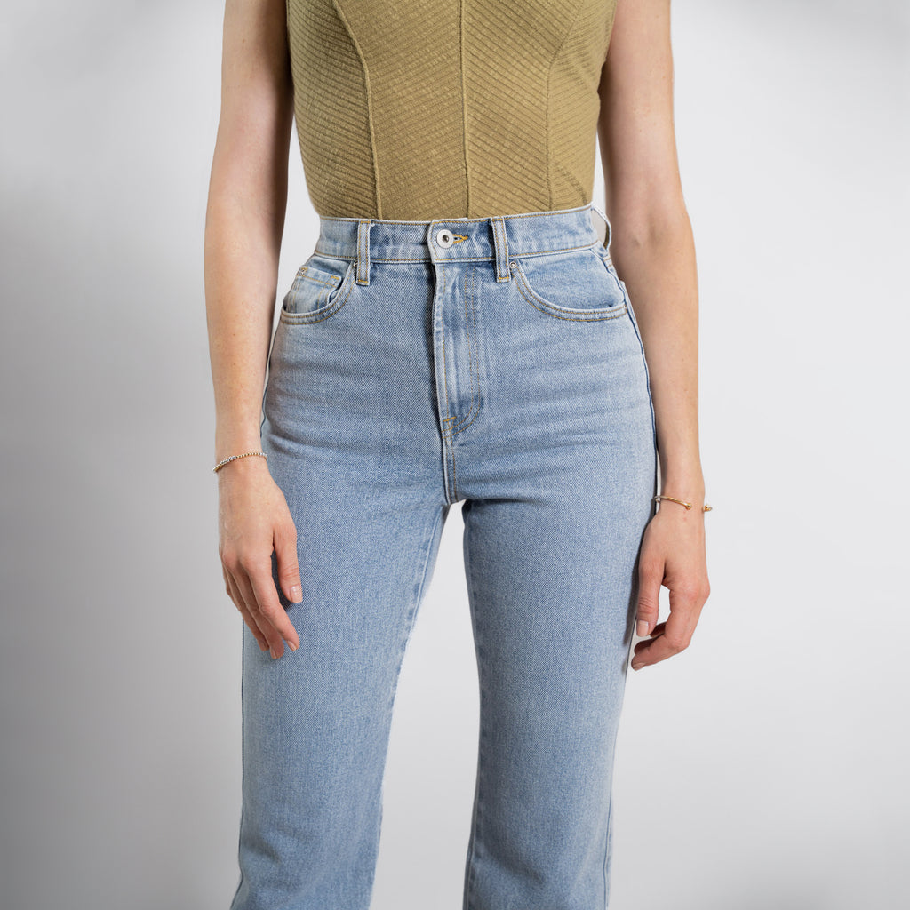 custom bootcut jeans vintage model Alizee in Vintage Gin