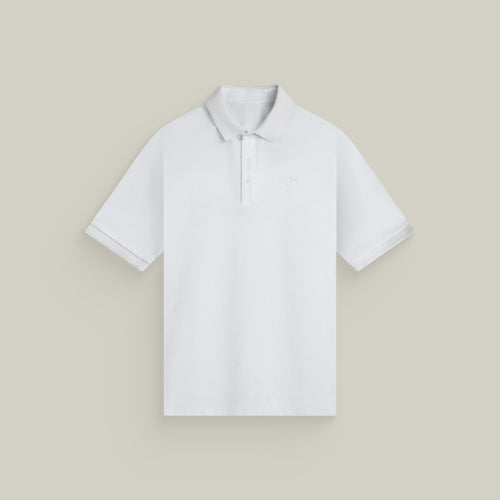 Aero Performance Polo model Chad in white