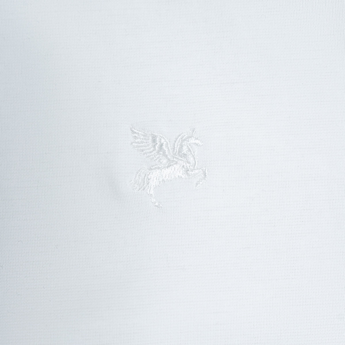 Aero Performance Long Sleeve Polo model Matteo in White