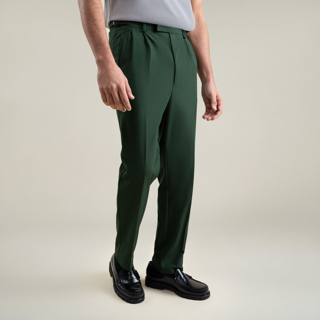 Tags:(6'1"|165) bespoke custom trousers pant chino performance technical model Jessey in Pine Grove