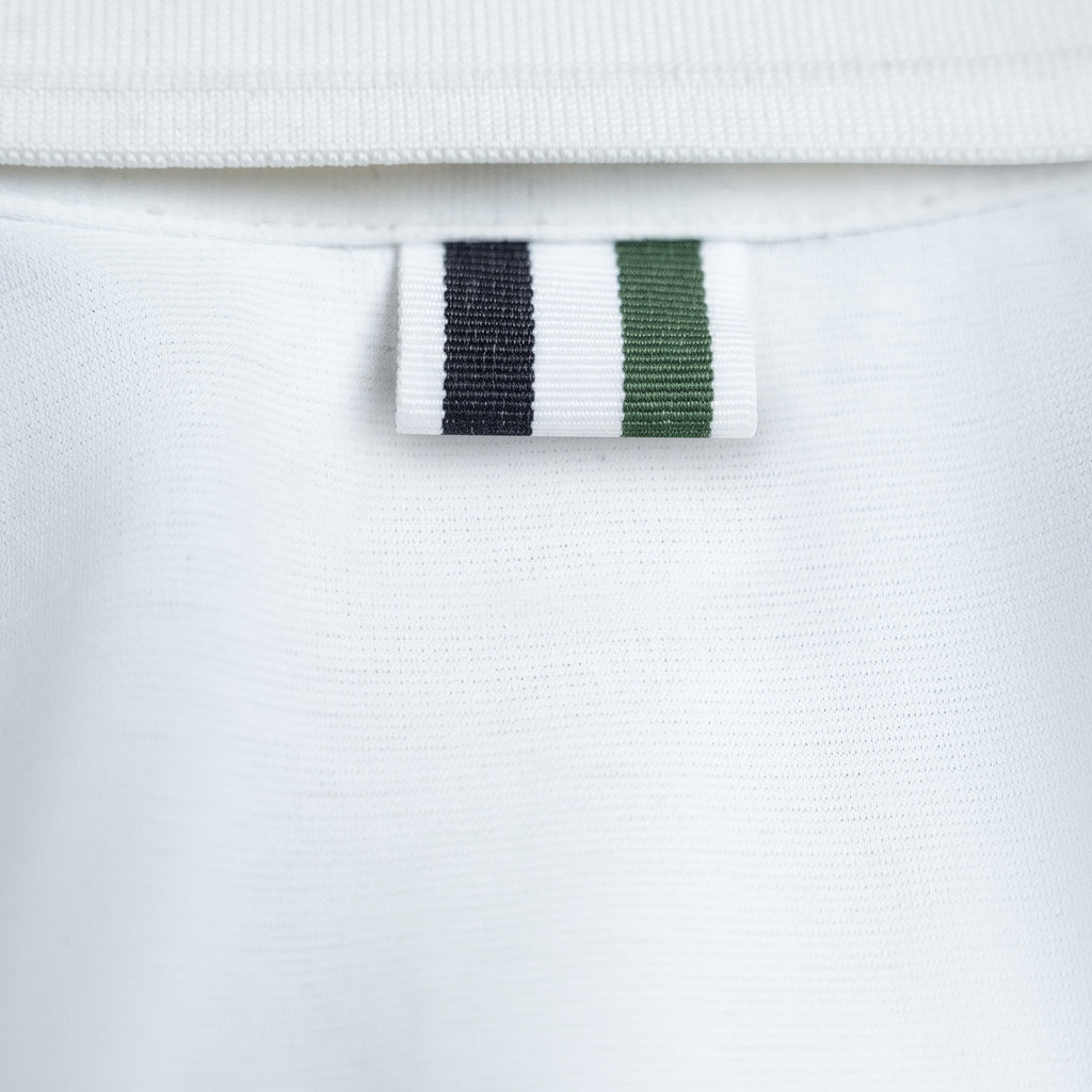 Aero Performance Long Sleeve Polo model Matteo in White
