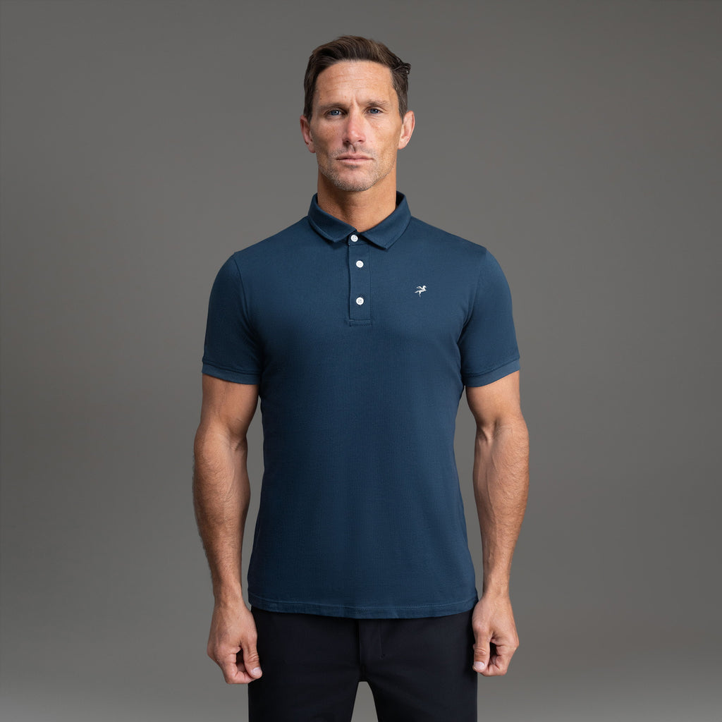 Tags:(6'0" - 180 lbs|Medium) custom t-shirt tee model Tyler in Deep Sea