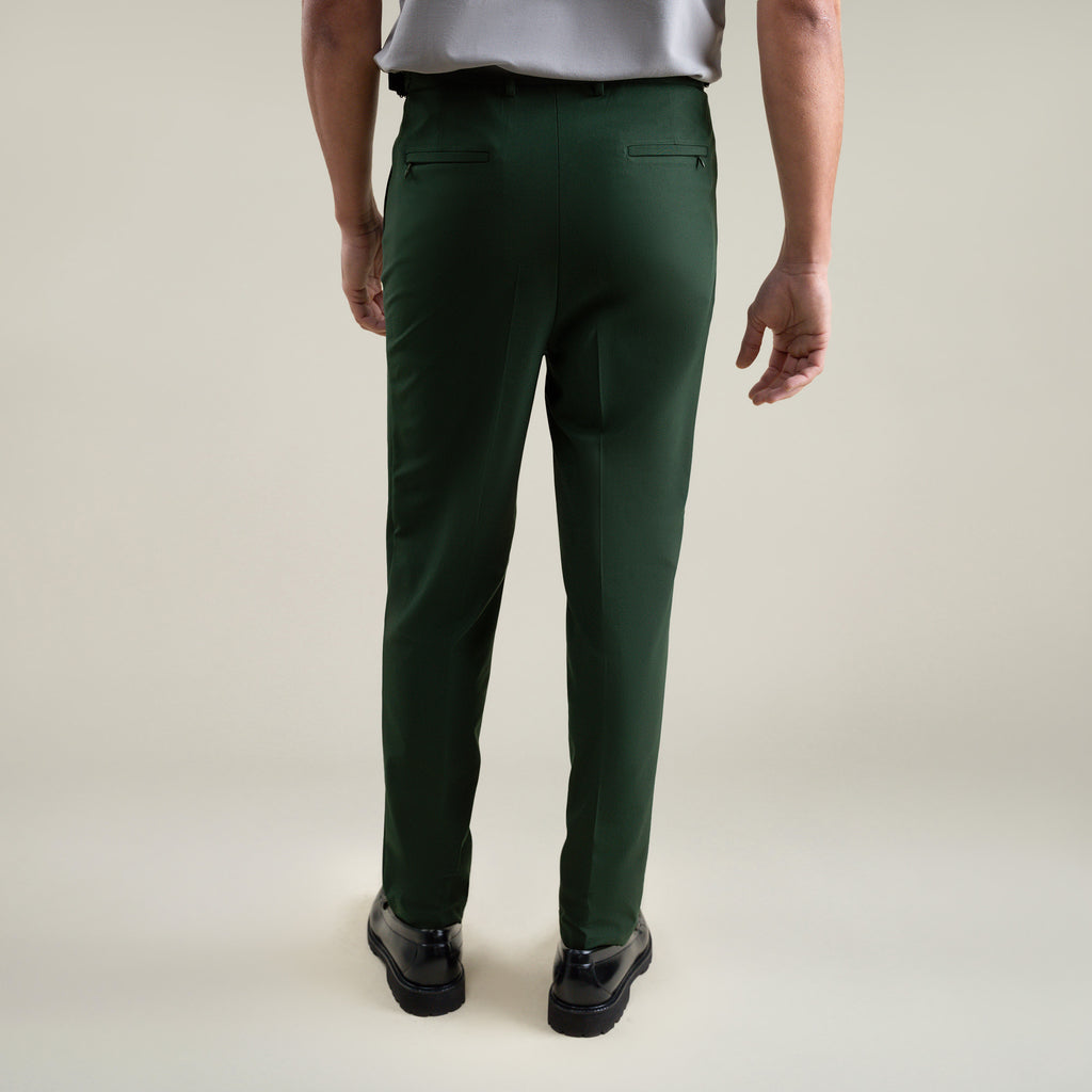 Tags:(6'1"|165) bespoke custom trousers pant chino performance technical model Jessey in Pine Grove