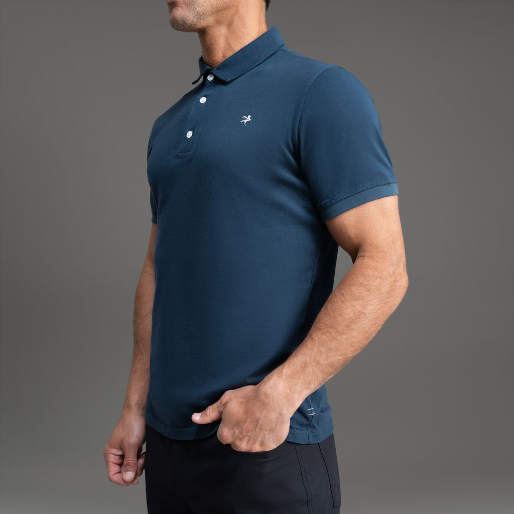 Tags:(6'0" - 180 lbs|Medium) custom t-shirt tee model Tyler in Deep Sea