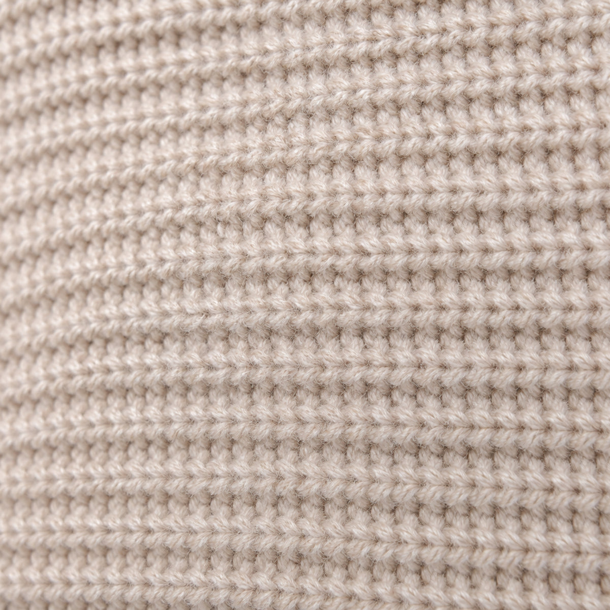 Knit Crewneck Sweater model Tyler in Sandstone