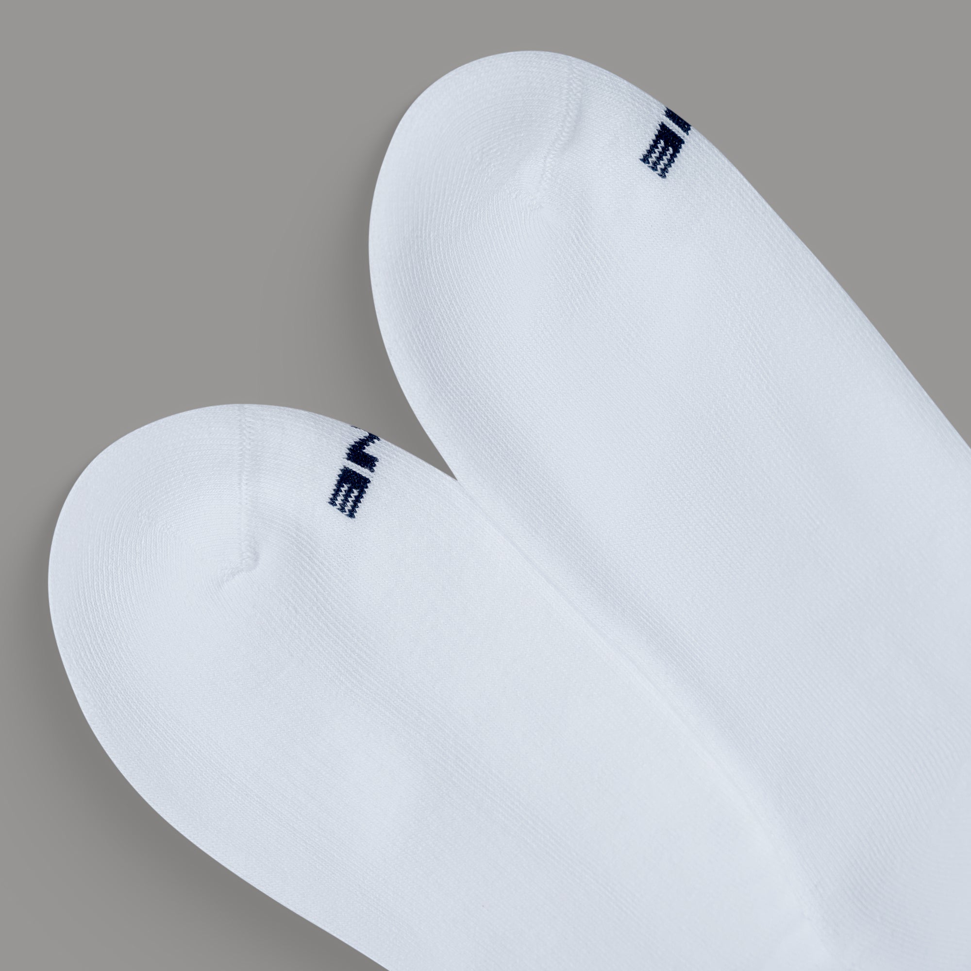 Sene Socks model Tyler in Coastal White