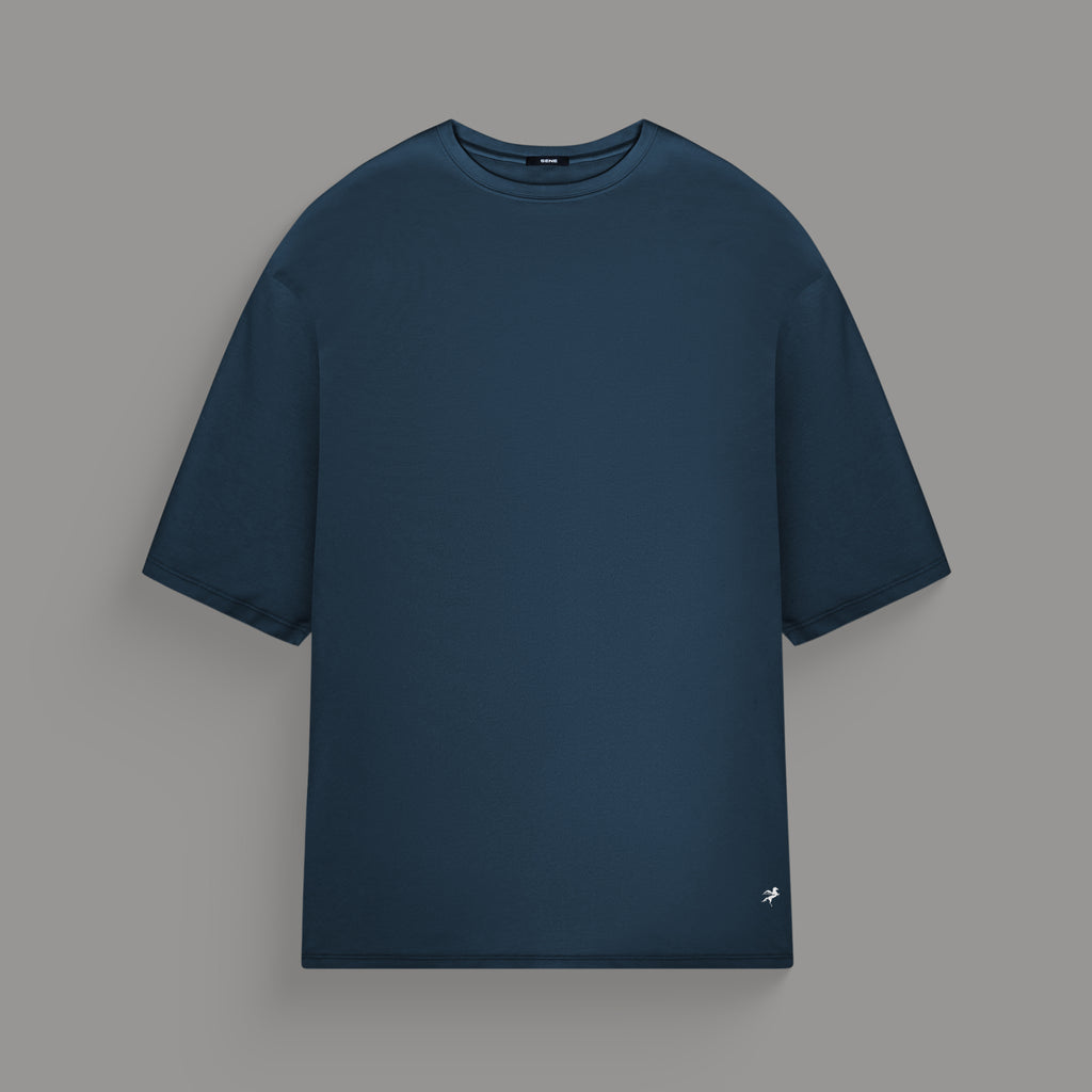 Tags:(6'0" - 180 lbs) custom t-shirt tee model Tyler in Deep Sea