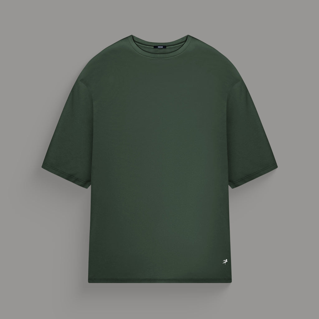 Tags:(6'0" - 180 lbs) custom t-shirt tee model Tyler in Moss