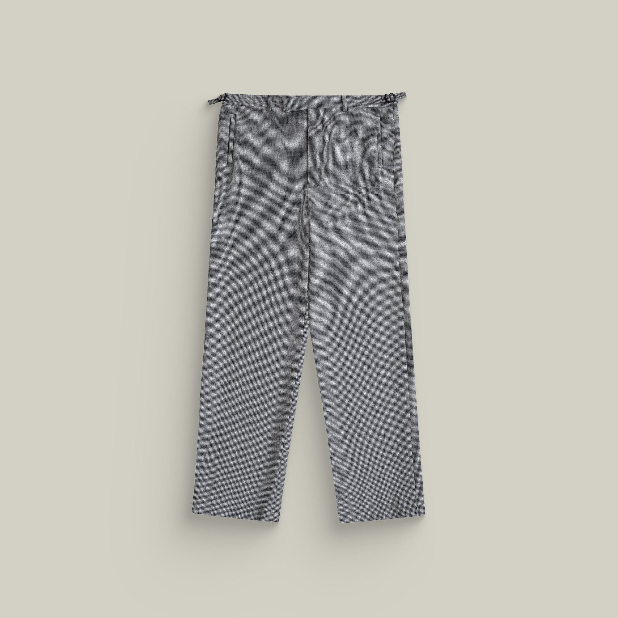 Tags:(6'1"|165) Custom Peak Lapel Tuxedo model Jessey in Black Pepita