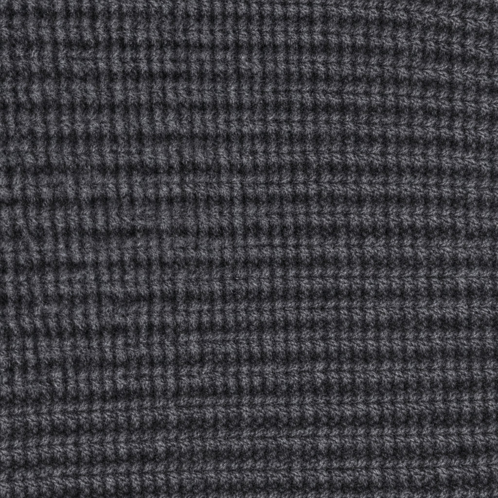 Knit Crewneck Sweater model Tyler in Graphite