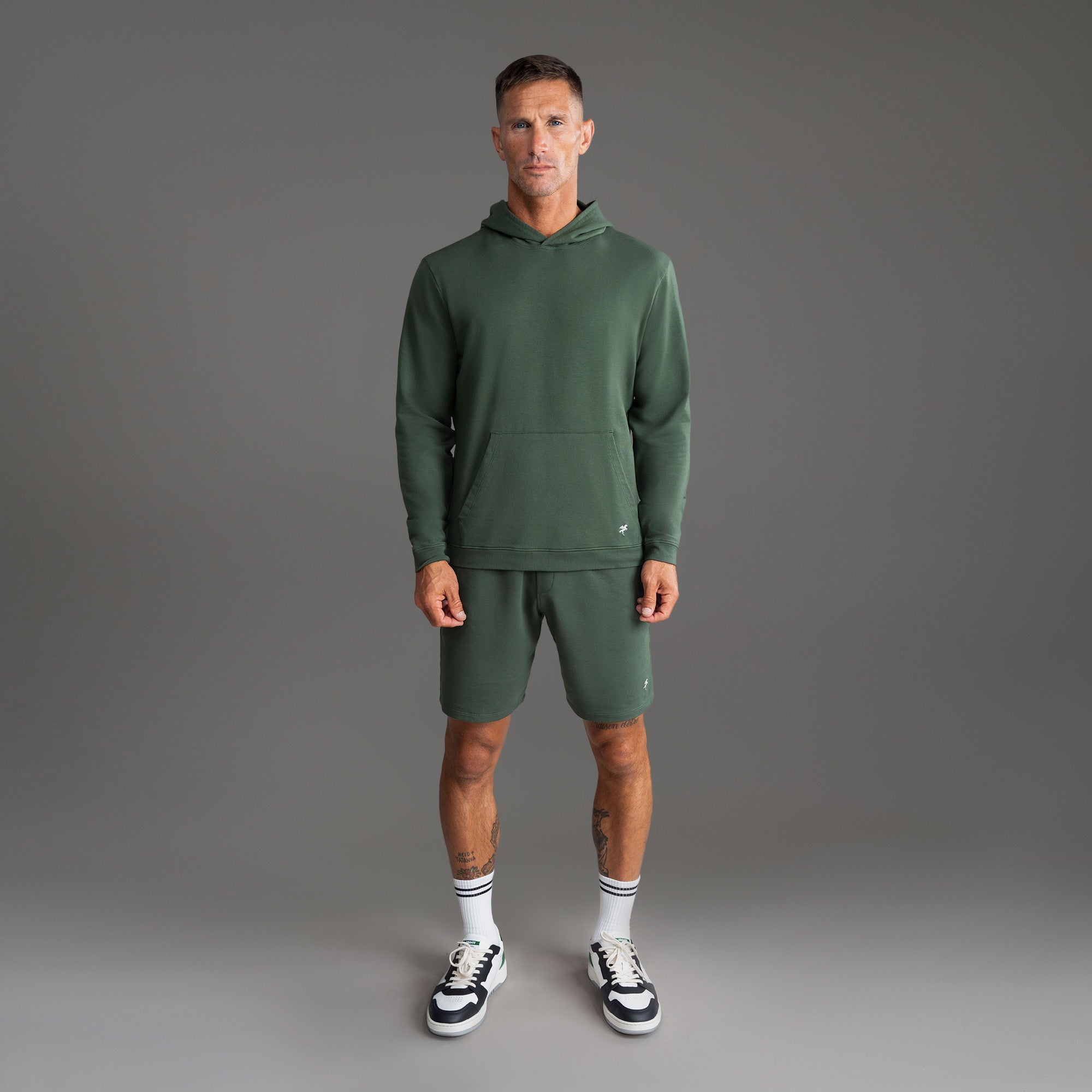 Tags:(6'0" - 180 lbs|Large) custom hoodie model Tyler in Moss