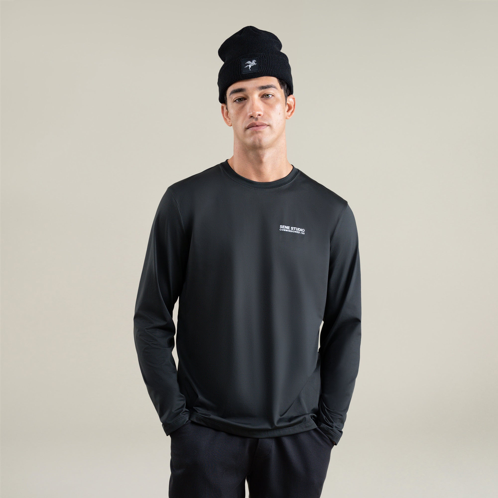 Tags:(Large | 6'1" - 165) Custom t-shirt tee model Jessey in Black