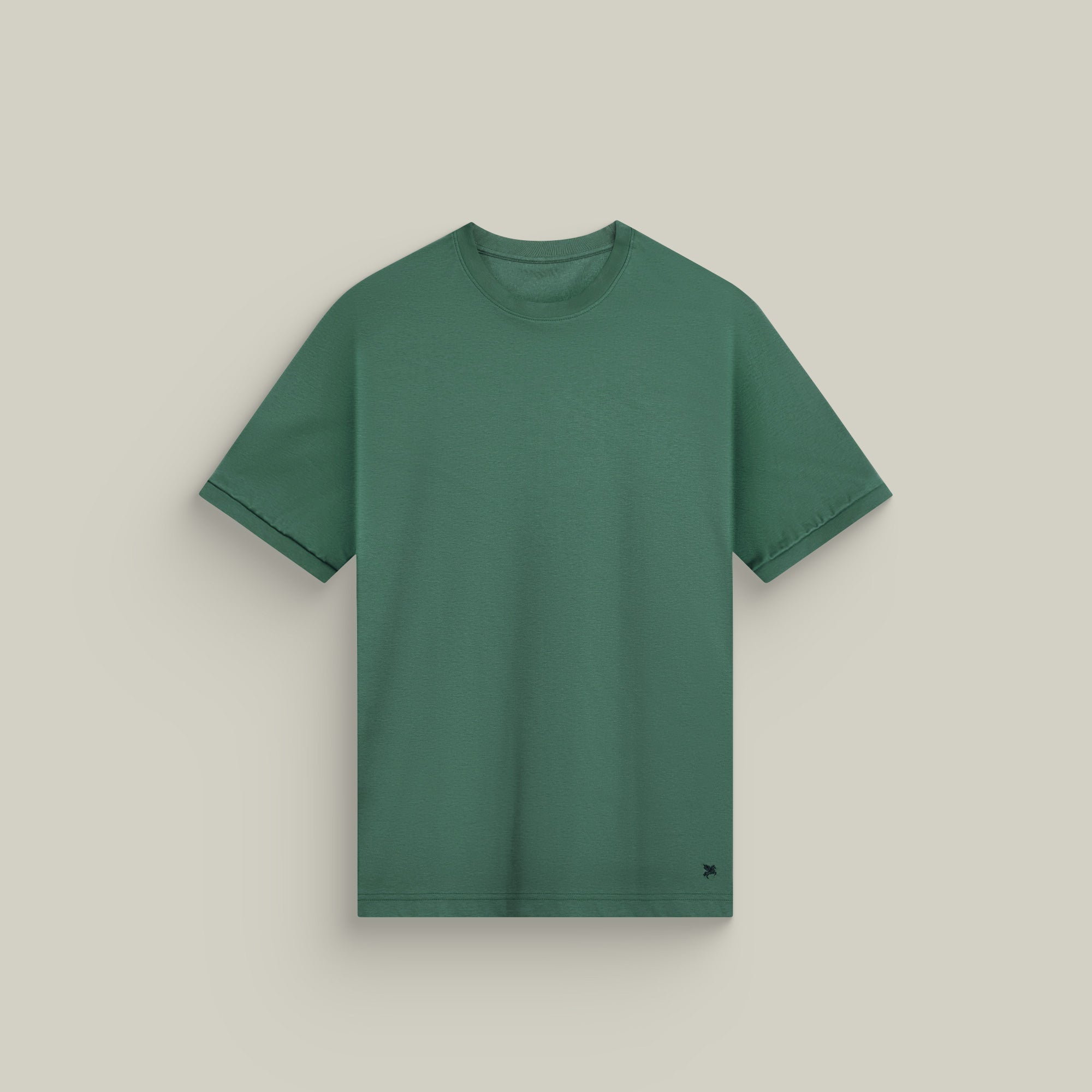 Custom t-shirt model Matteo in Sea Moss