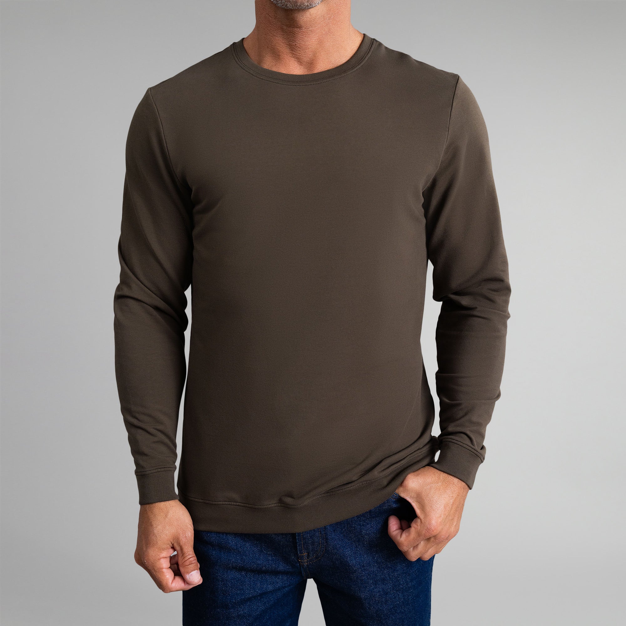Tags:(6'0" - 180 lbs|Large) custom pullover model Tyler in Umber