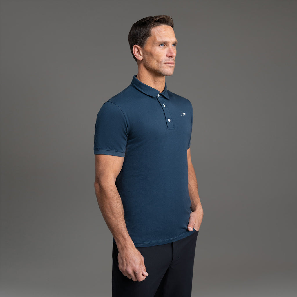 Tags:(6'0" - 180 lbs|Medium) custom t-shirt tee model Tyler in Deep Sea