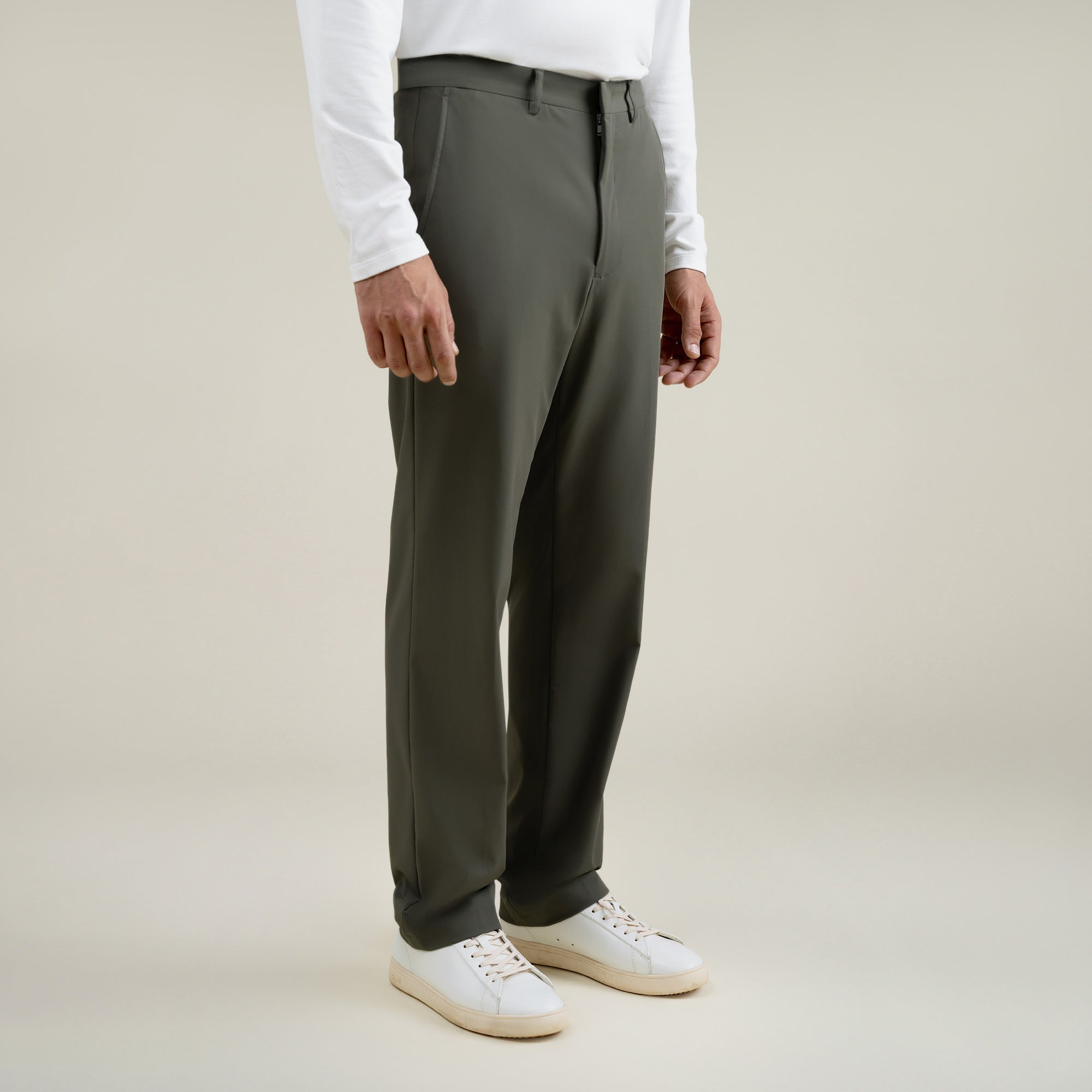 Tags:(Large | 6'1" - 165) Custom Peak Lapel Tuxedo model Jessey in Olive