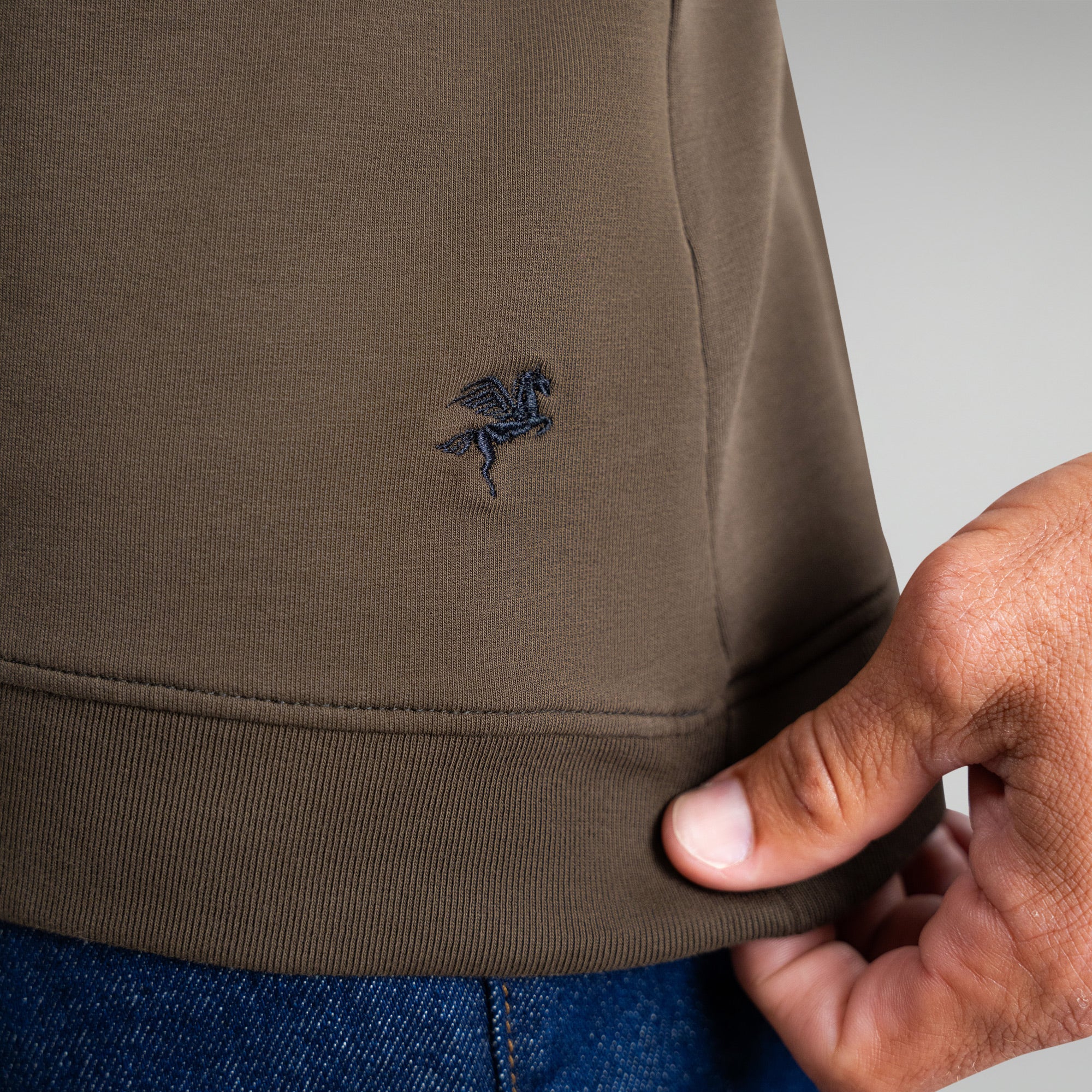 Tags:(6'0" - 180 lbs|Large) custom pullover model Tyler in Umber