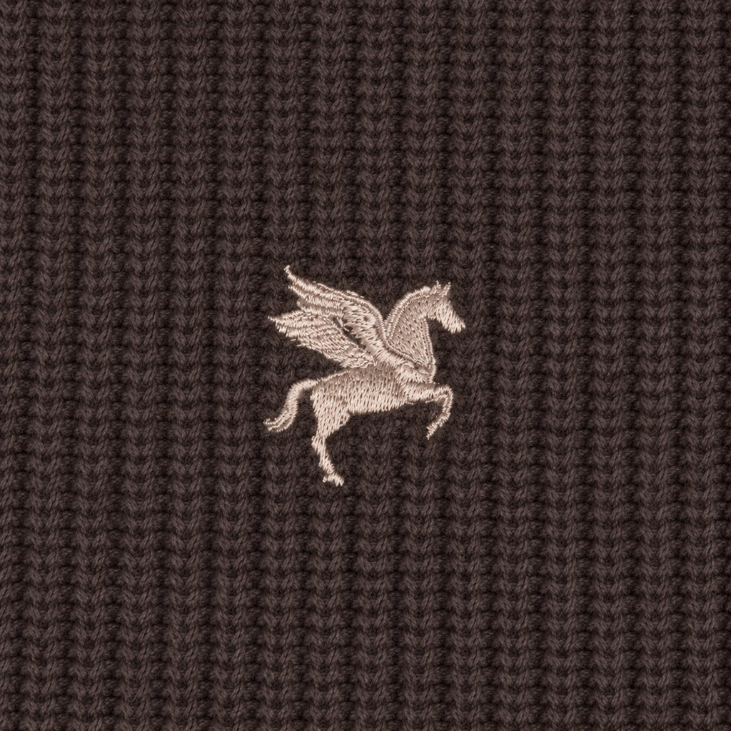 Knit Rugby Polo model Tyler in Fieldstone