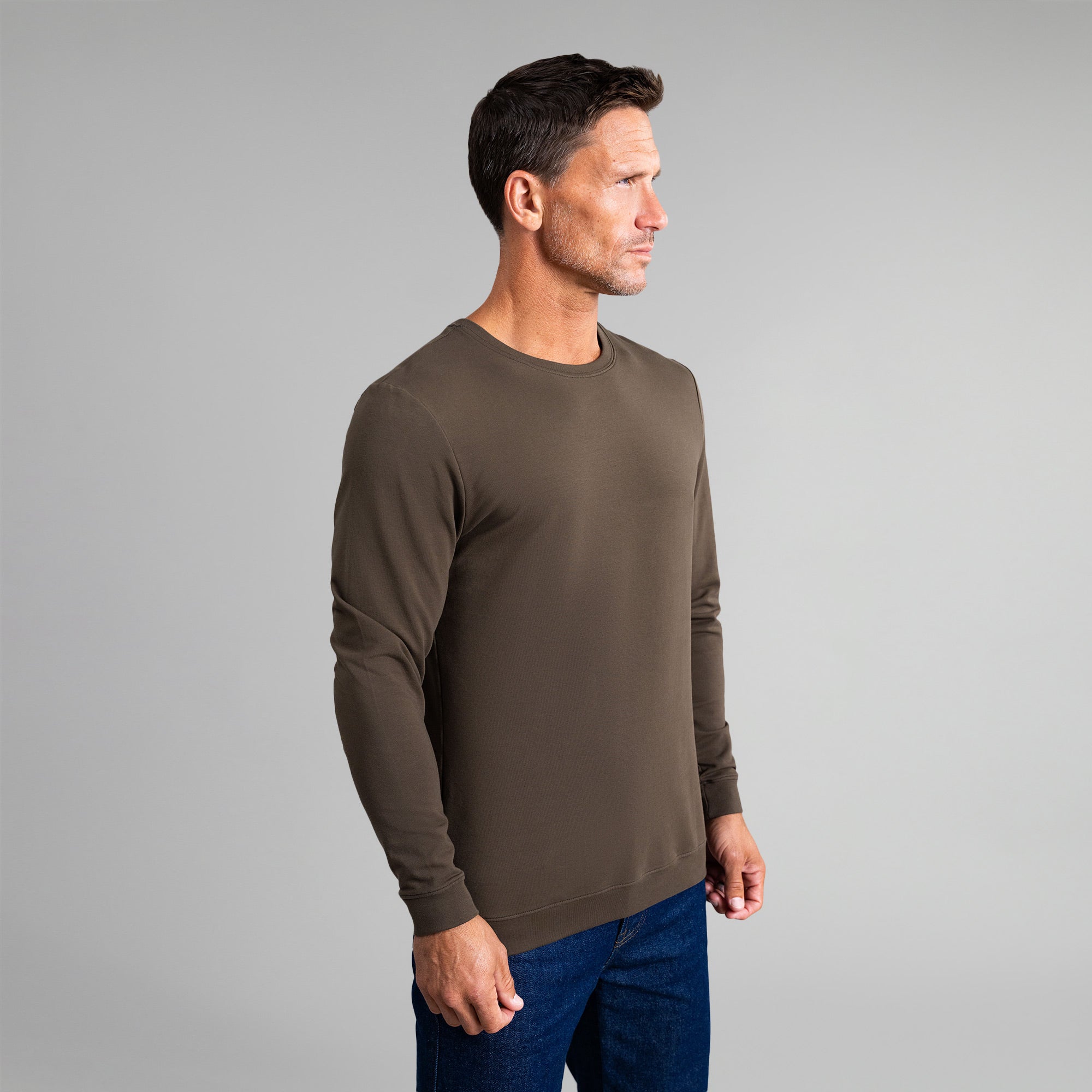 Tags:(6'0" - 180 lbs|Large) custom pullover model Tyler in Umber