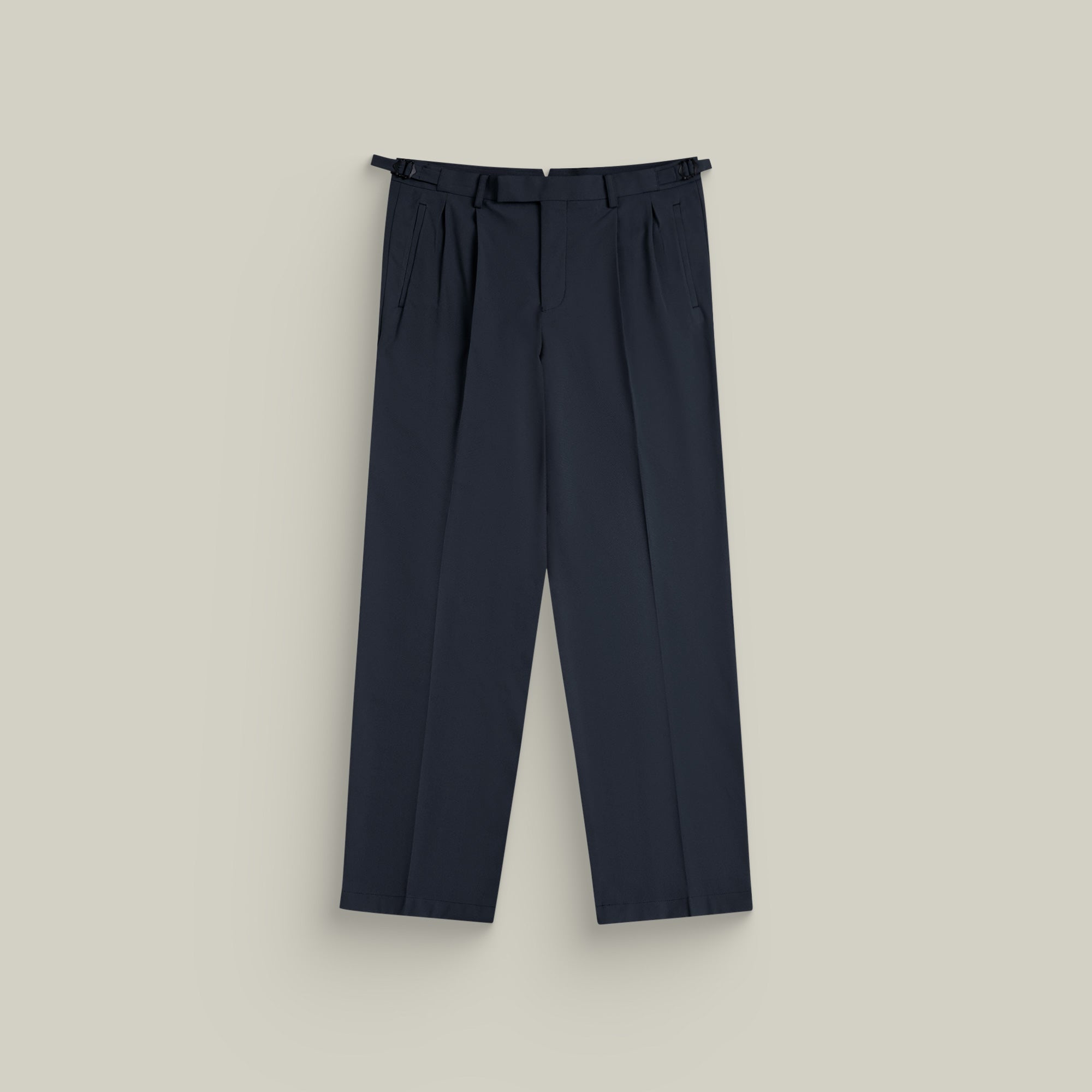 Wide Leg Ford FlexTech Trouser model Matteo in Charcoal
