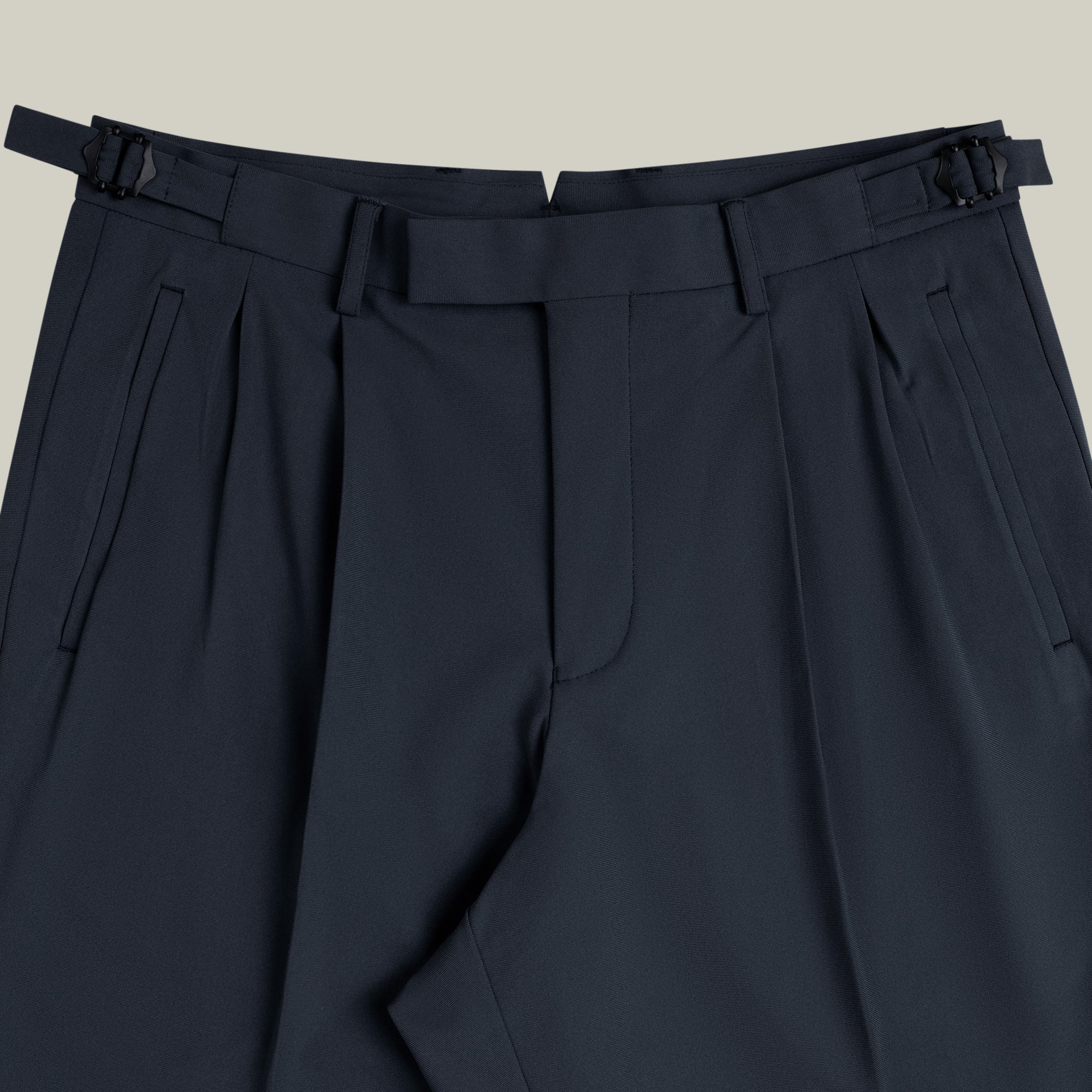 Wide Leg Ford FlexTech Trouser model Matteo in Charcoal