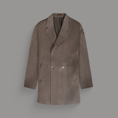 Classic Wool Silk Overcoat