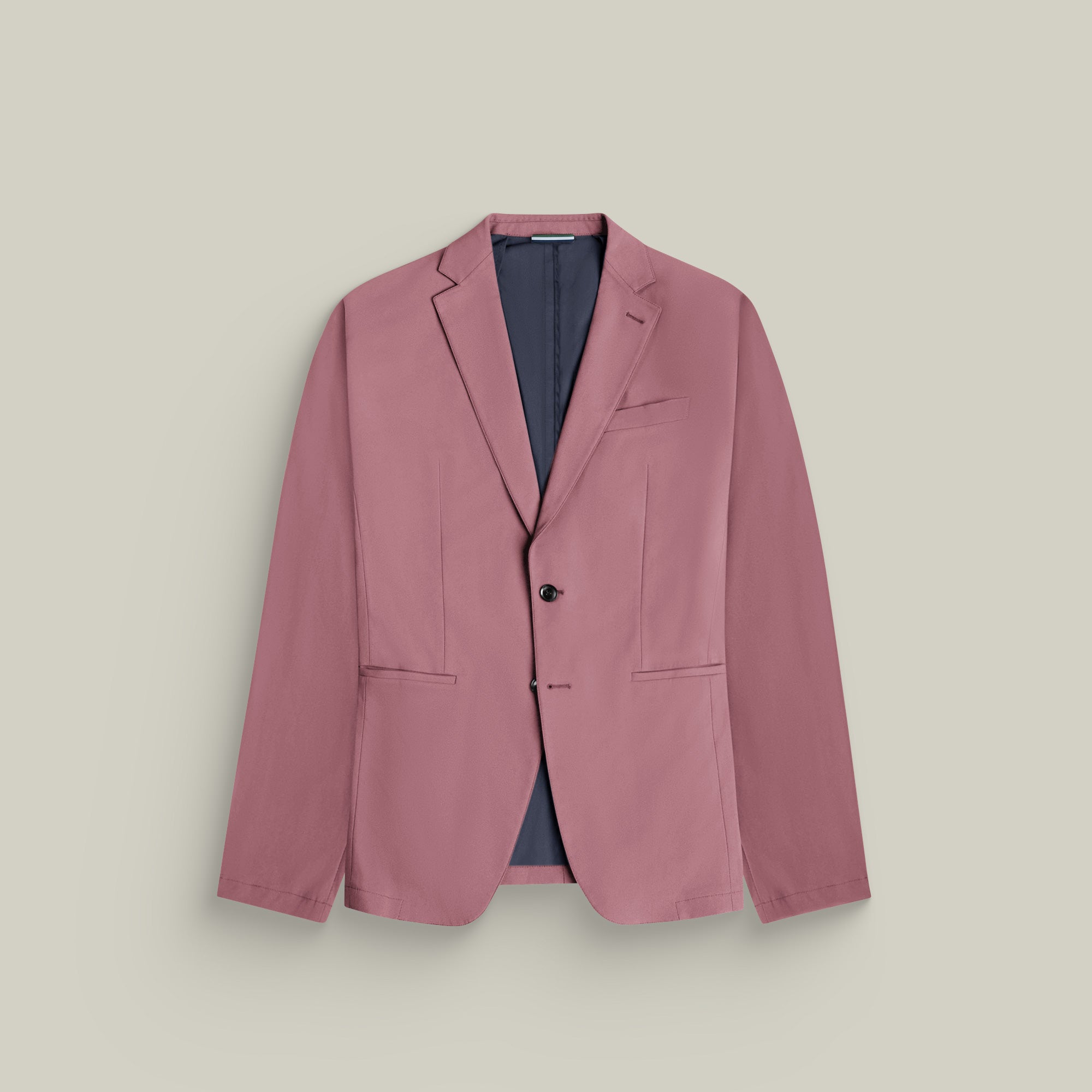 Tags:(6'1"|165) Bespoke custom athleisure technical athletic stretch suit los angeles model Jessey in Desert Rose