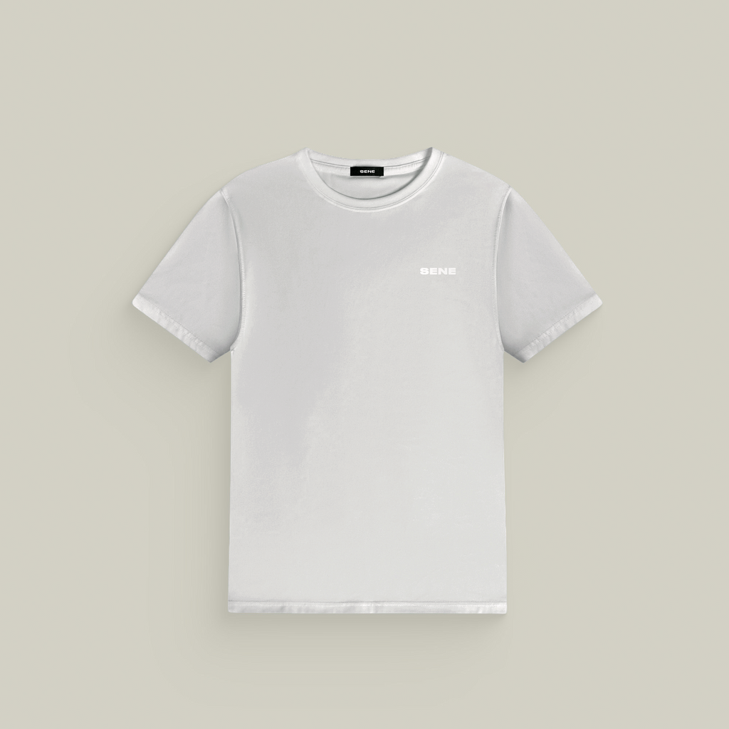 CoolTech Crew T-Shirt model Matteo in Polar