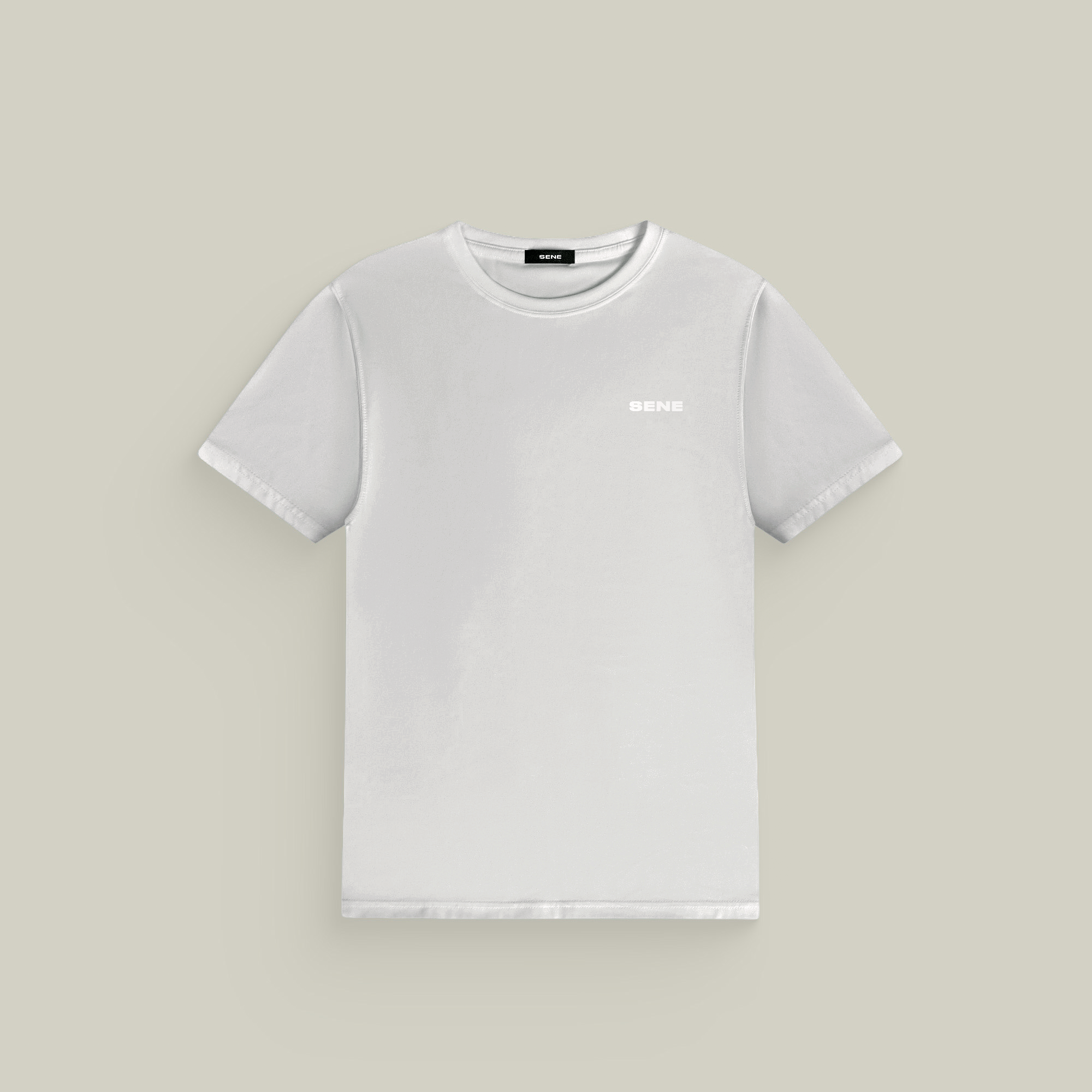 CoolTech Crew T-Shirt model Matteo in Polar