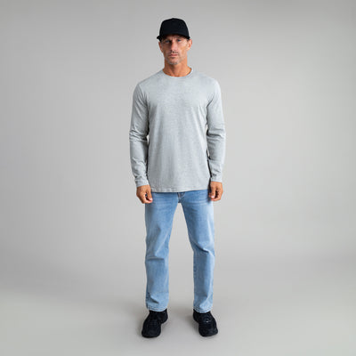 Cloud Long Sleeve T-Shirt - Heather Gray