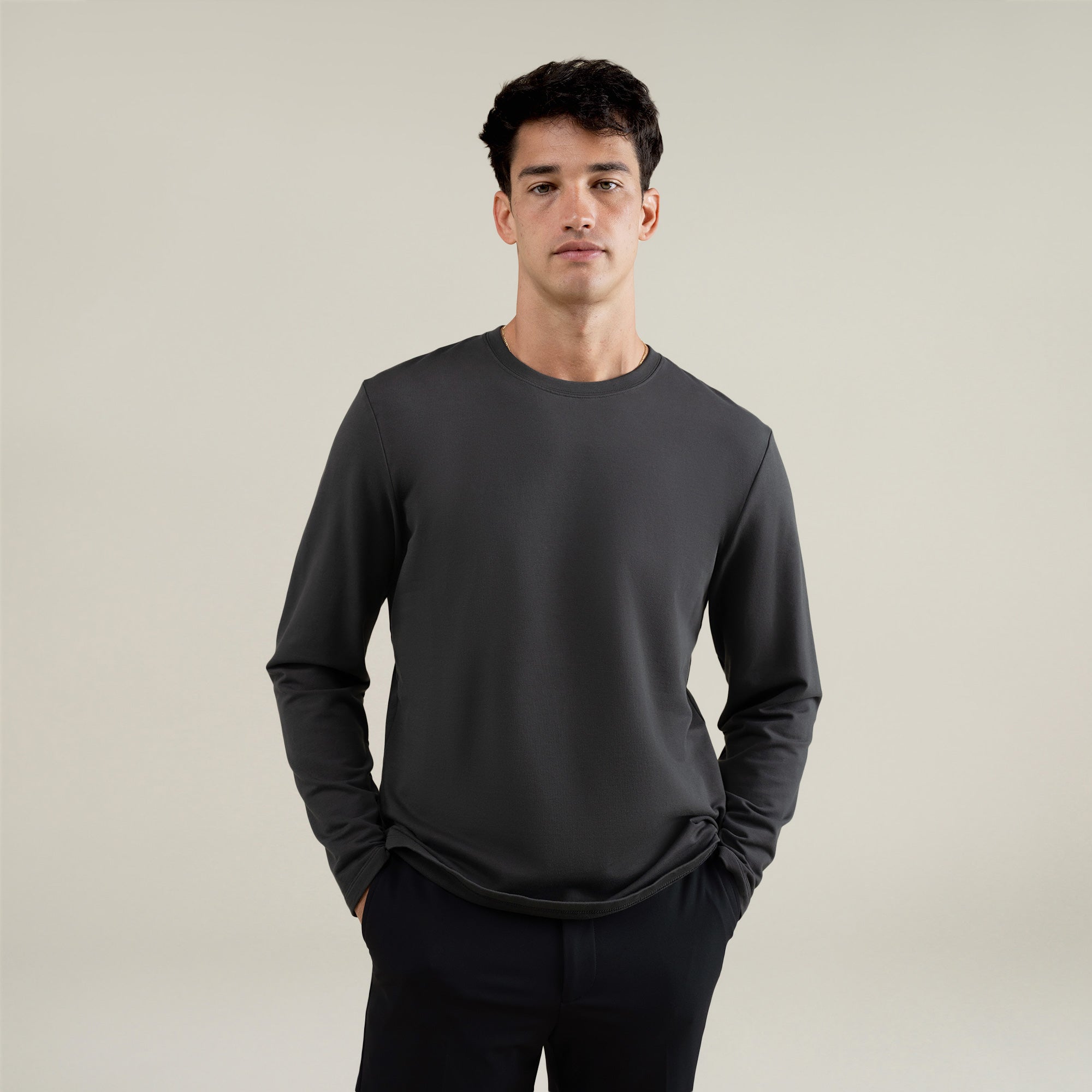 Tags:(Large | 6'1" - 165) Custom t-shirt tee model Jessey in Smoke