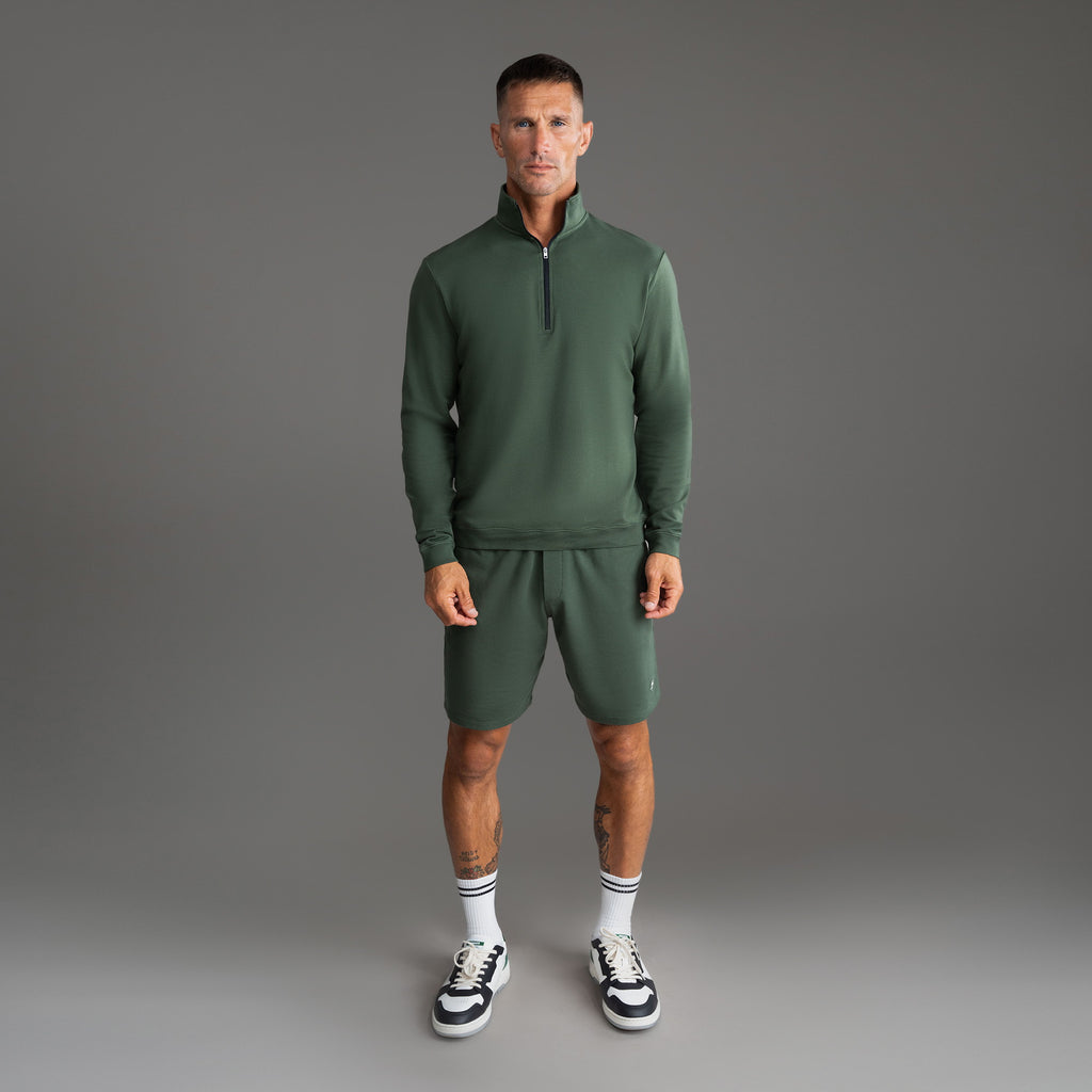 Tags:(6'0" - 180 lbs|Large) custom t-shirt tee model Tyler in Moss