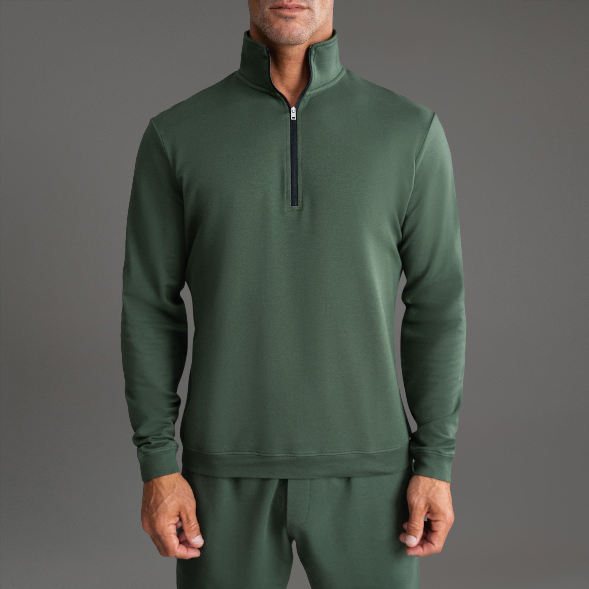 Tags:(6'0" - 180 lbs|Large) custom t-shirt tee model Tyler in Moss