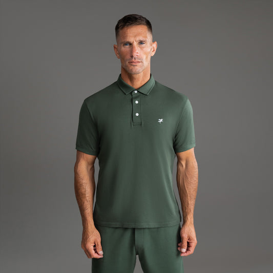 Tags:(6'0" - 180 lbs|Medium) custom t-shirt tee model Tyler in Moss