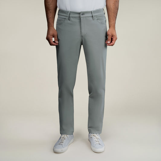 Tags:(6'0"|180 lbs) Bespoke custom athleisure technical men's suit los angeles model Tyler in Tradewinds