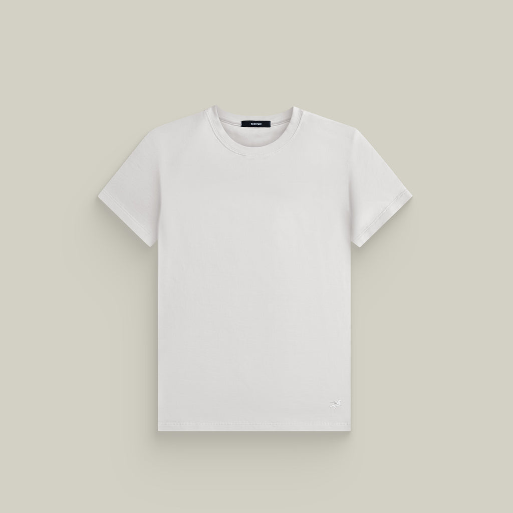 Tags:(Medium) Custom t-shirt tee model Melissa in Bone