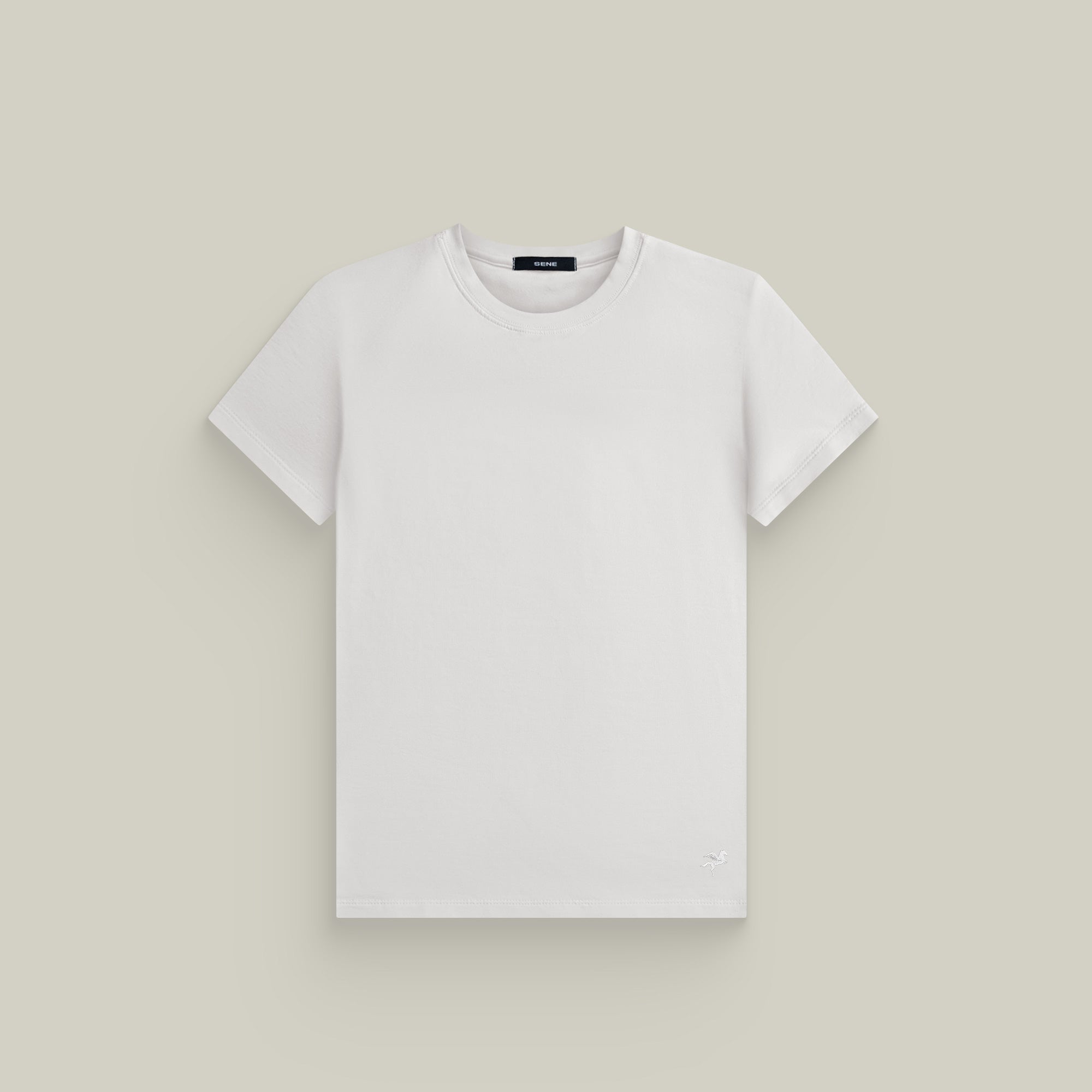 Tags:(Medium) Custom t-shirt tee model Melissa in Bone