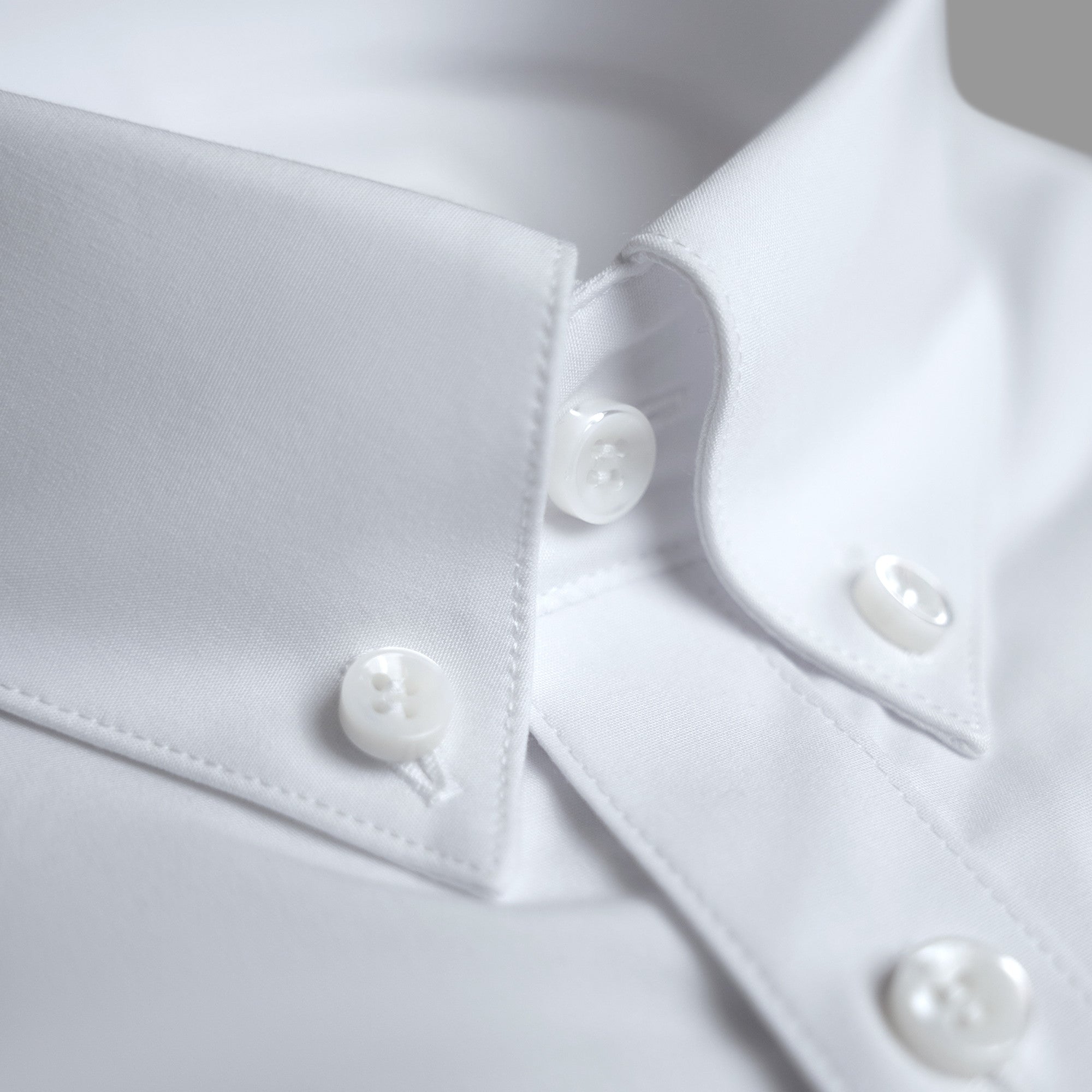 Custom Bespoke Tailored Mercer Shirt model Tyler in White Emblem
