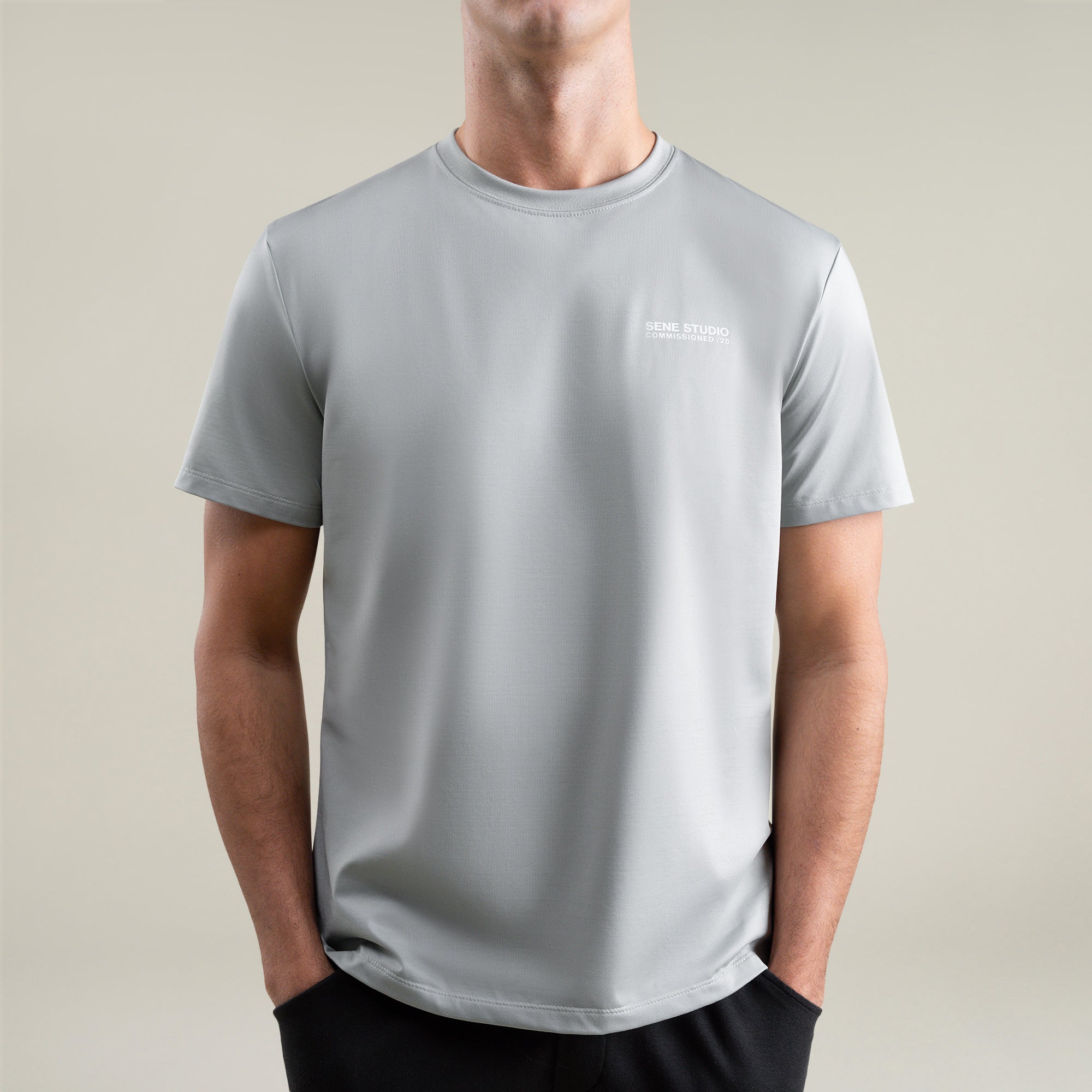 Tags:(Large | 6'1" - 165) Custom t-shirt tee model Jessey in Glacier