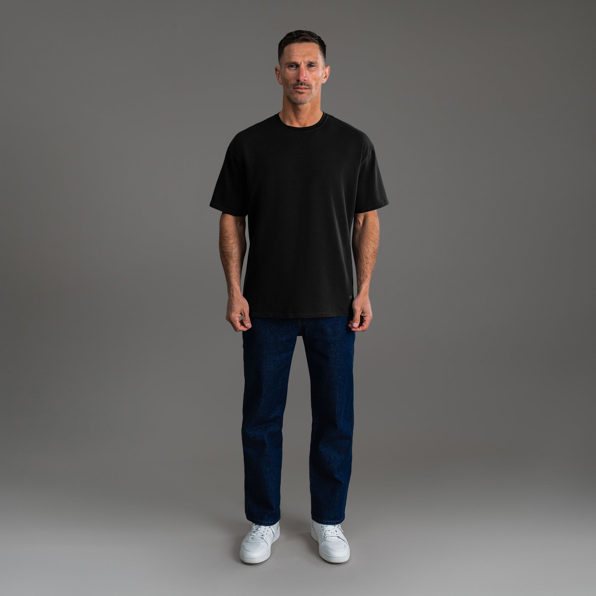 Cumulus Drop Shoulder T-Shirt (Men) – Sene