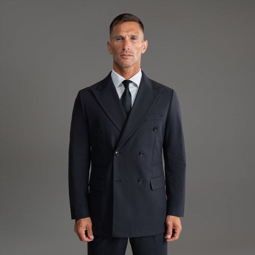 Sene Custom Stretch Suits | Men's Double-Breasted FlexTech