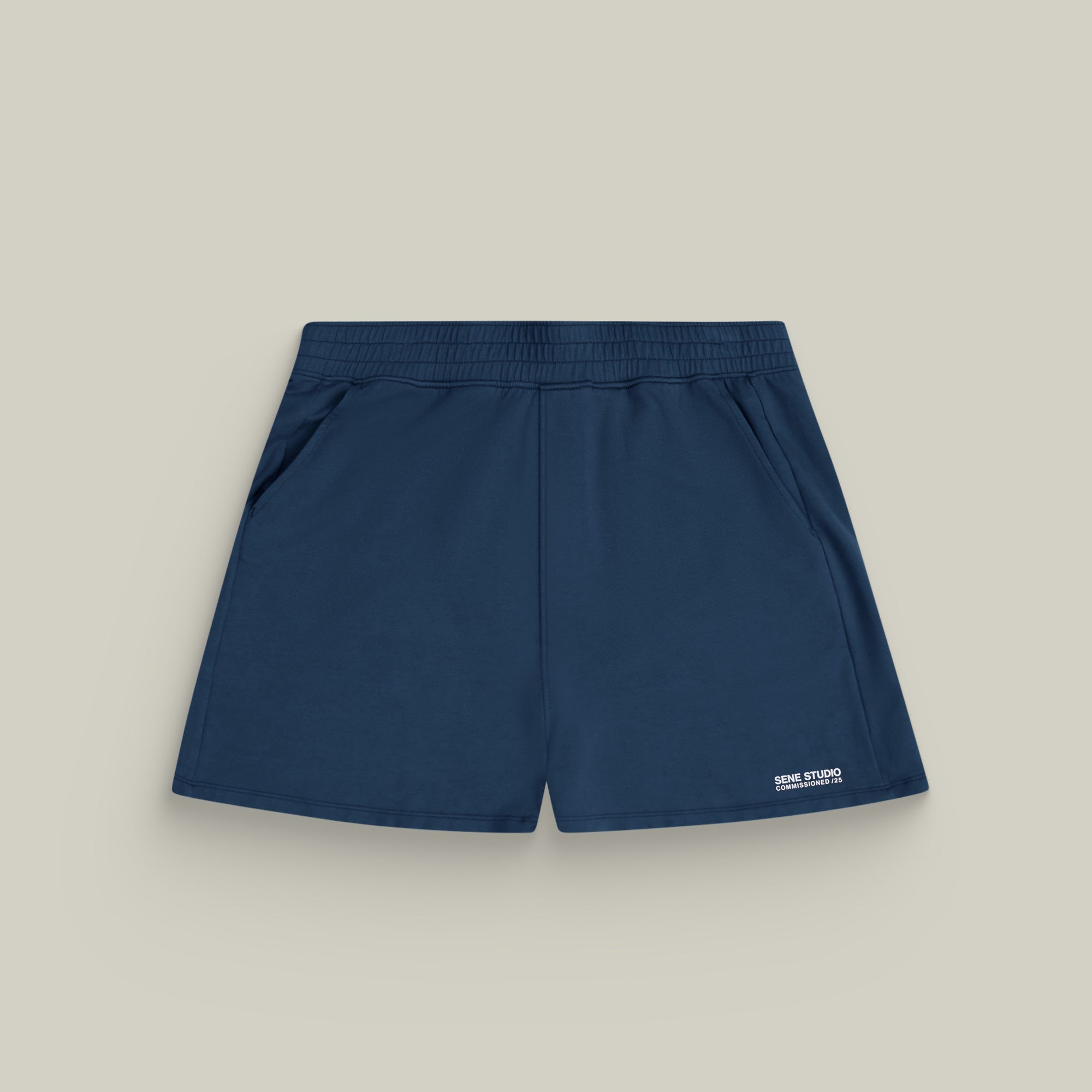 Custom shorts model Melissa in Deep Sea