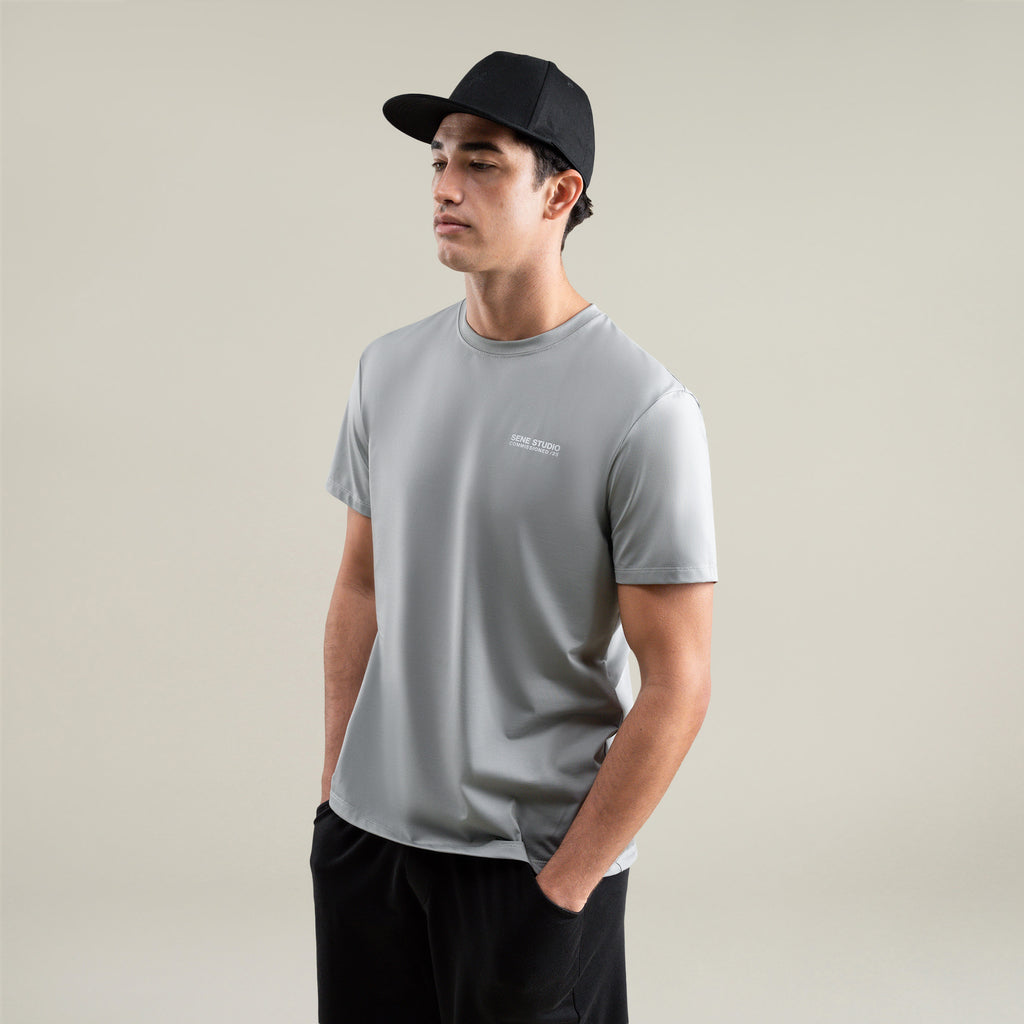 Tags:(Large | 6'1" - 165) Custom t-shirt tee model Jessey in Glacier