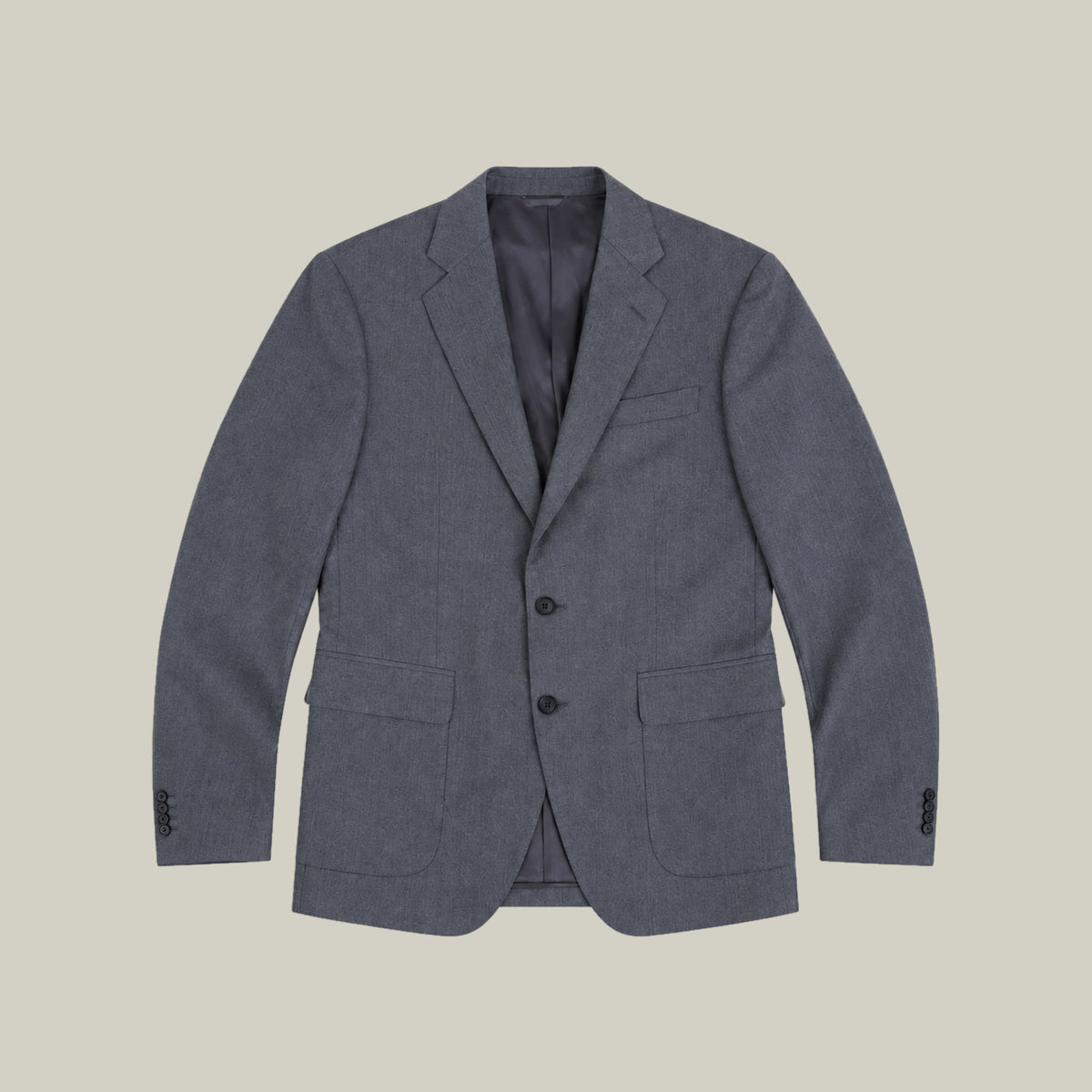 Arden Blazer model Tyler in Granite