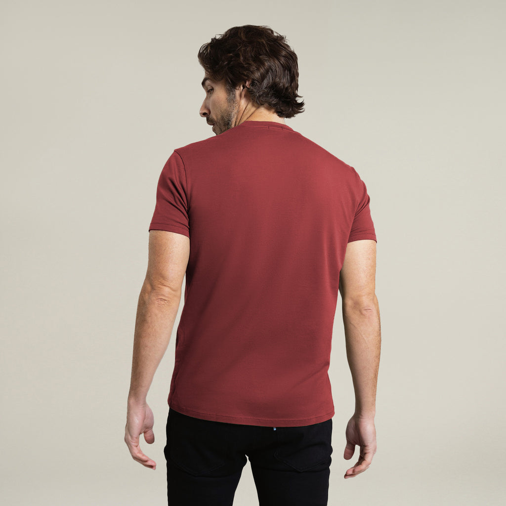 Cloud Crew T-Shirt model John in Maroon
