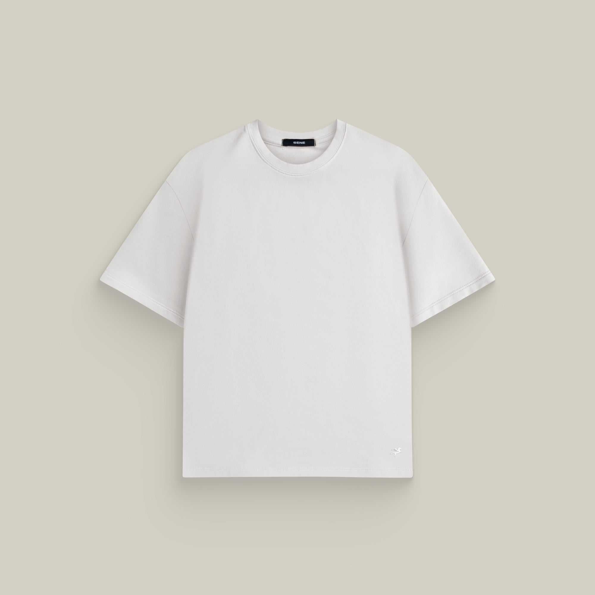  custom t-shirt tee model Melissa in Bone