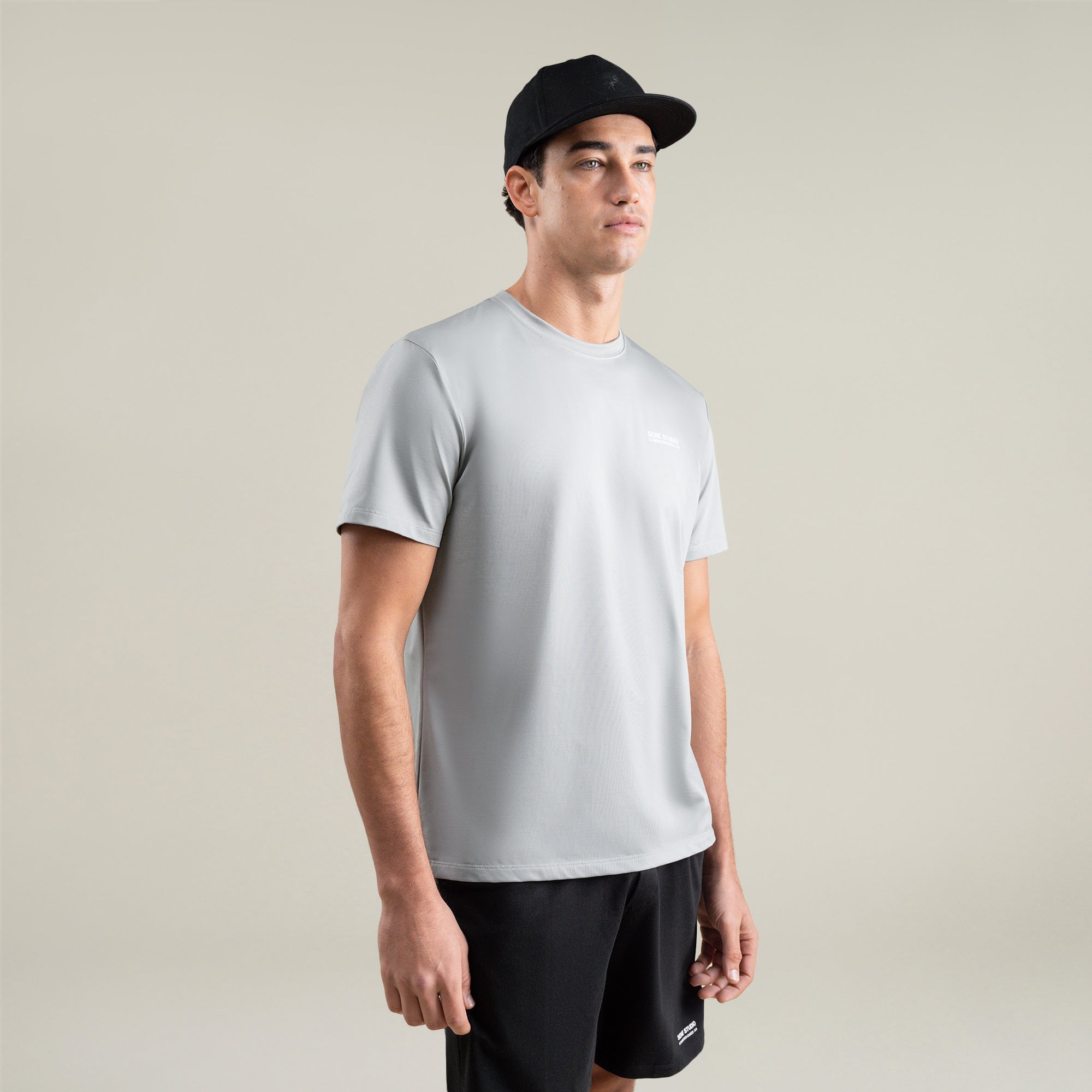 Tags:(Large | 6'1" - 165) Custom t-shirt tee model Jessey in Glacier