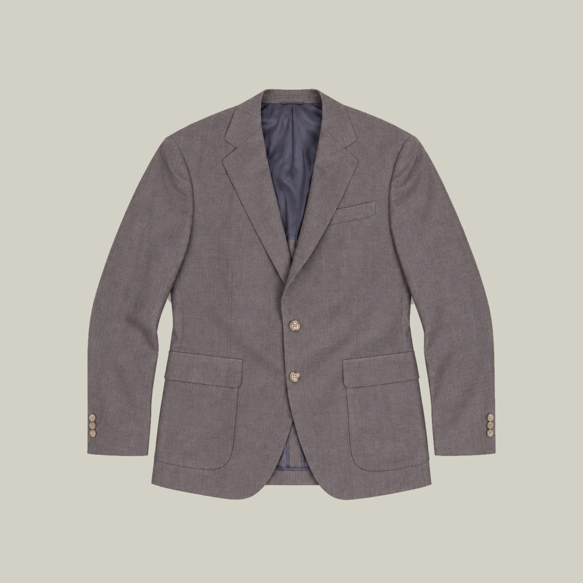 Arden Blazer model Tyler in Weathered Oak